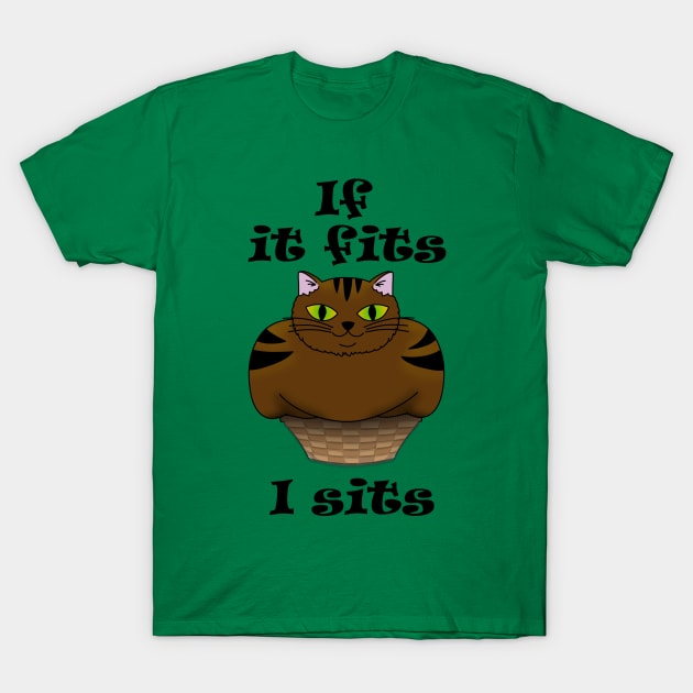 If it fits I sits T-Shirt by hyperderpz